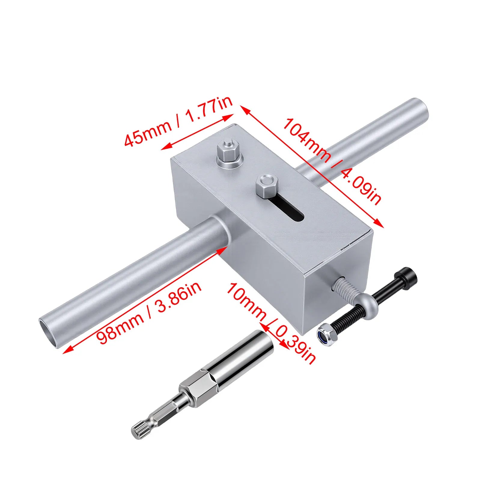 Wire Pulling Tool Wire Threading Device Wire Puller Electric Drill Wire Threading Device with 10mm Drill Adapter for 3-8mm Cable Peaceful Pleasures Health and Wellness