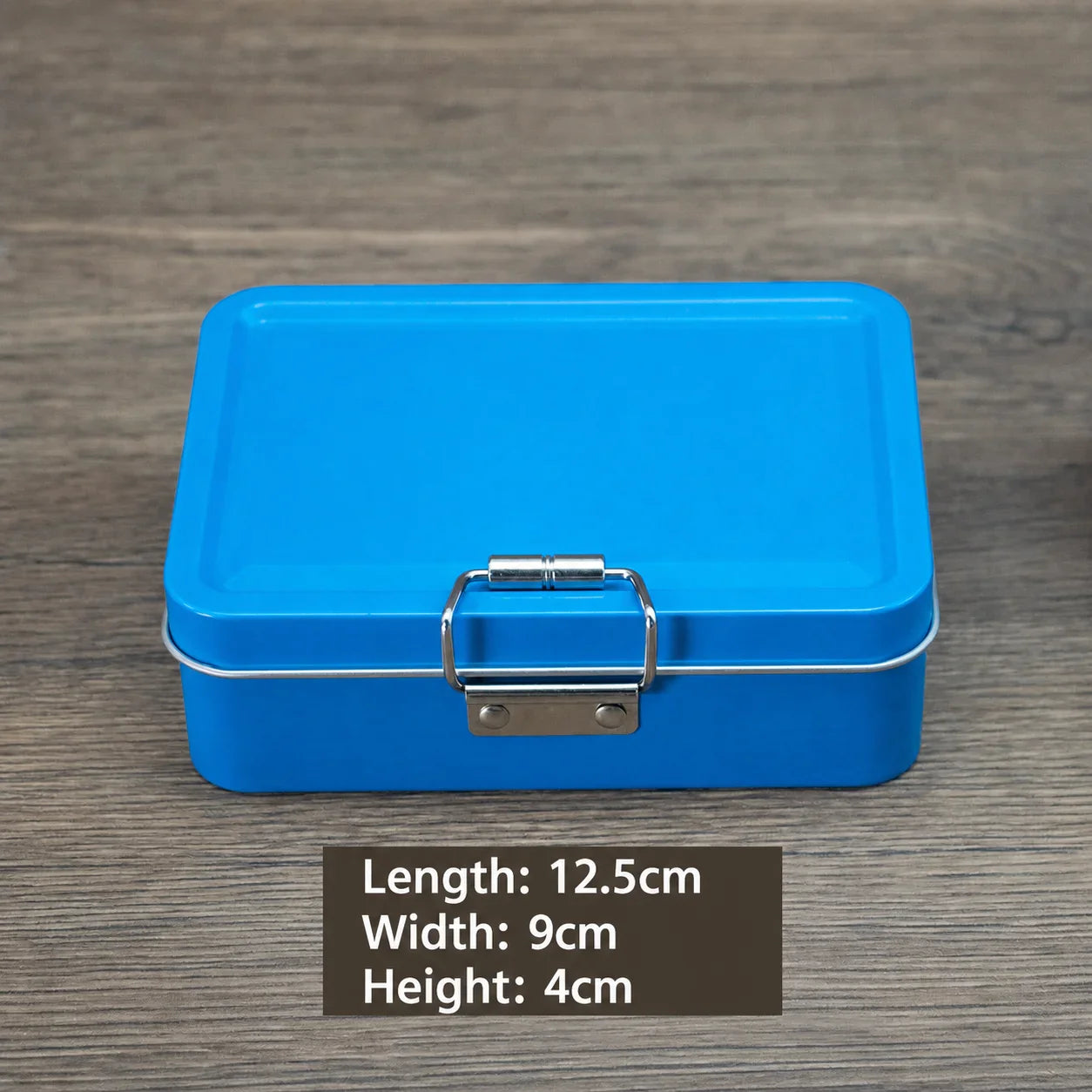Tinplate Flip-Top Storage Tin | Fishing & Craft Organizer Box