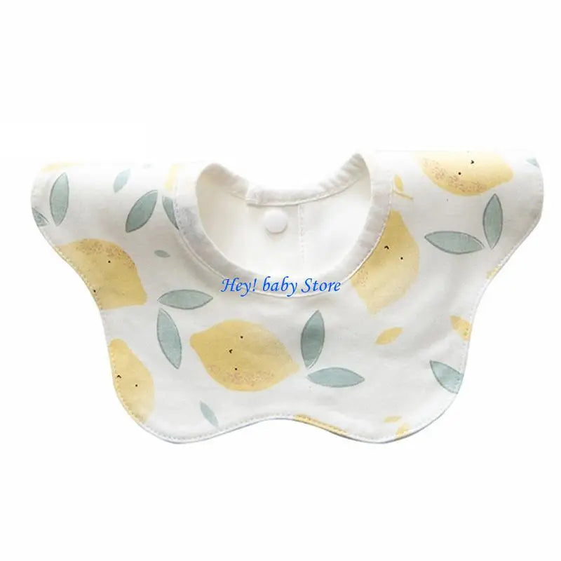 Baby Cotton Bandana Drool Bib | 360° Waterproof Toddler Scarf