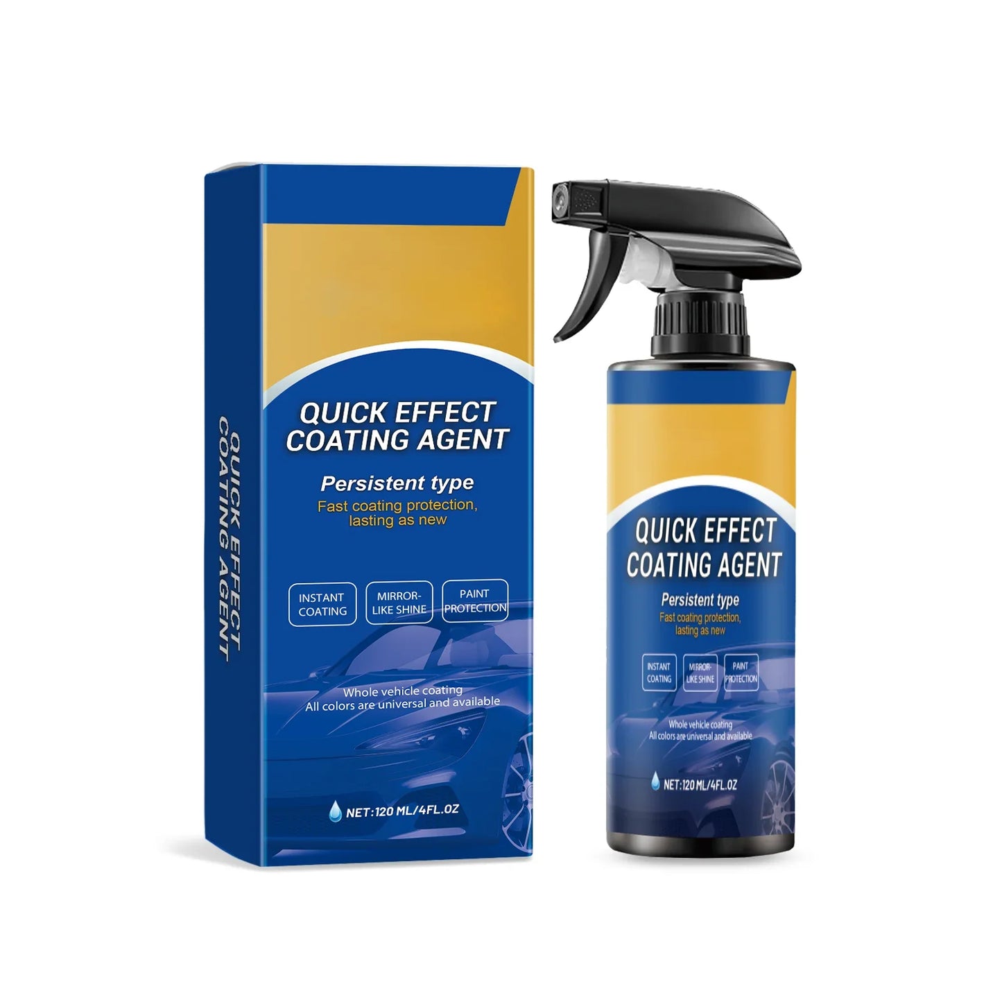Ceramic Coating Spray – Hydrophobic Car Paint Protection 120ml