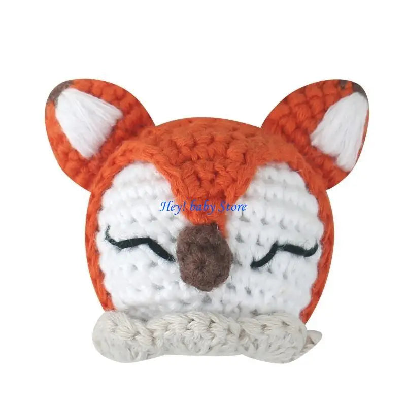 Crochet Animal Bead Pacifier Clip DIY Kit | Baby Teether