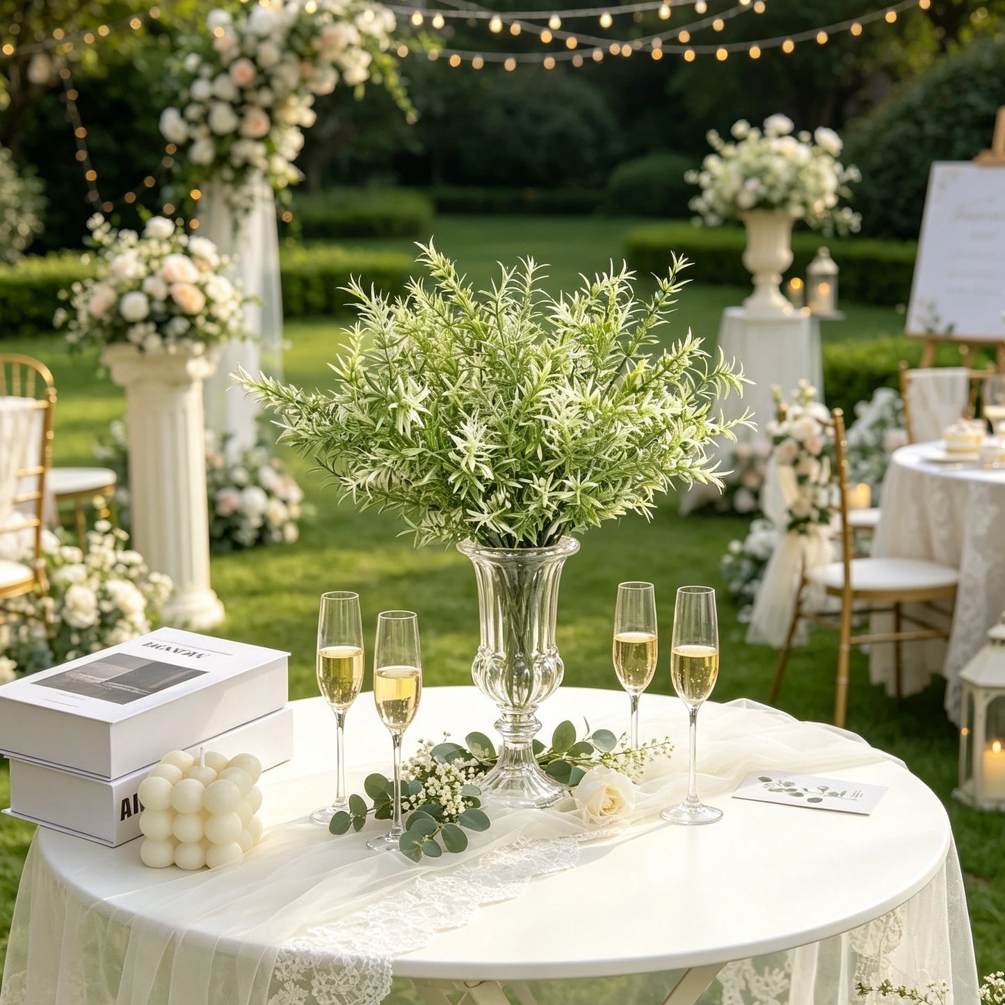 Artificial Melaleuca Bracteata Branch | Wedding & Garden Decor