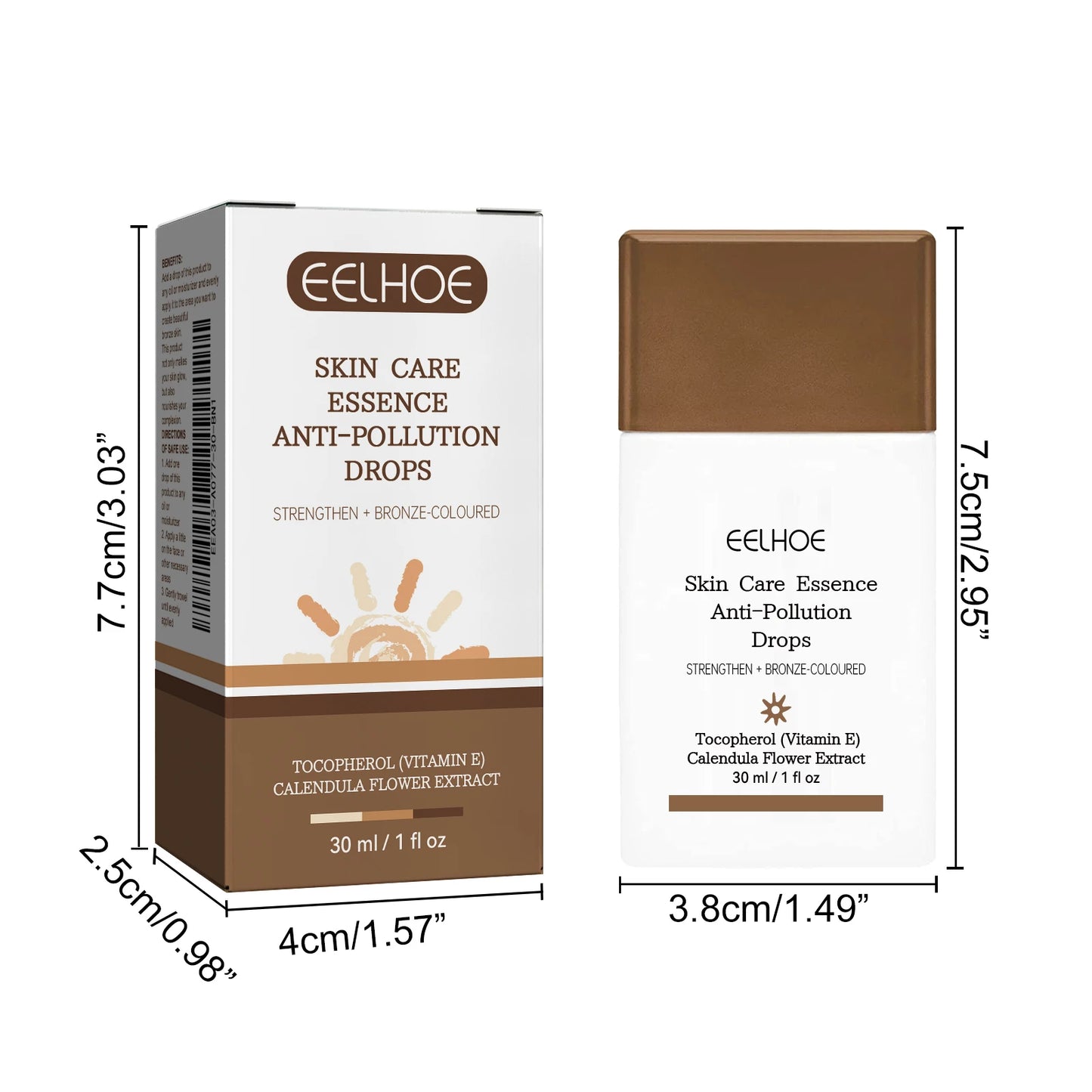 Peptide Self-Tanning Serum Drops – Bronzing & Moisturizing Peaceful Pleasures Health and Wellness