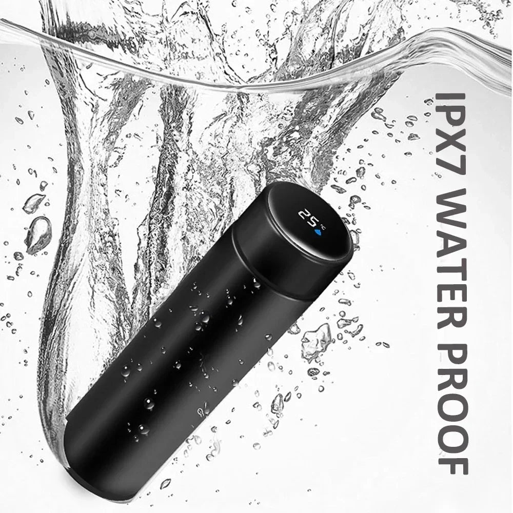 500ml 316 Steel Smart Thermos Cup | Temp Display & Separator