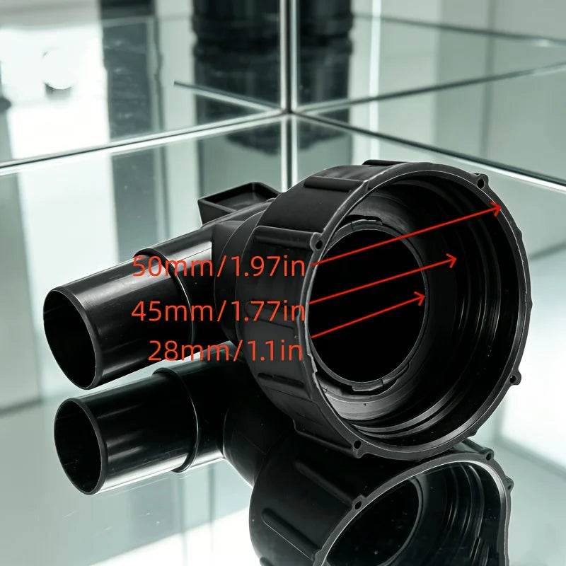 Multi-functional Universal Plastic Faucet Valve Buckets Threaded