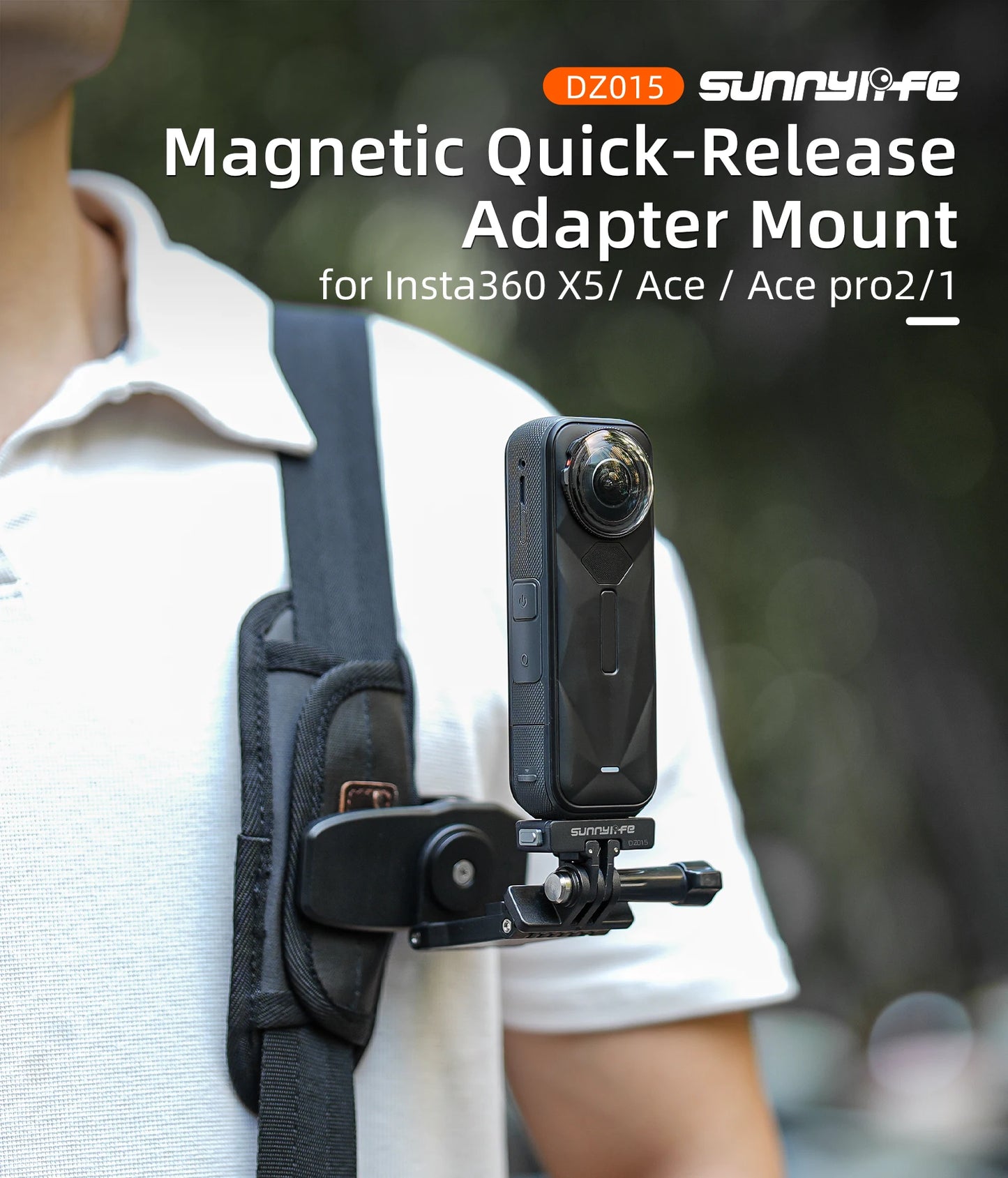 Plastic+Magnet+Silicone For Insta360 X5 Magnetic Quick Release Adapter Accessory Ace Pro2 Camera Quick Release Mount Expansion Peaceful Pleasures Health and Wellness