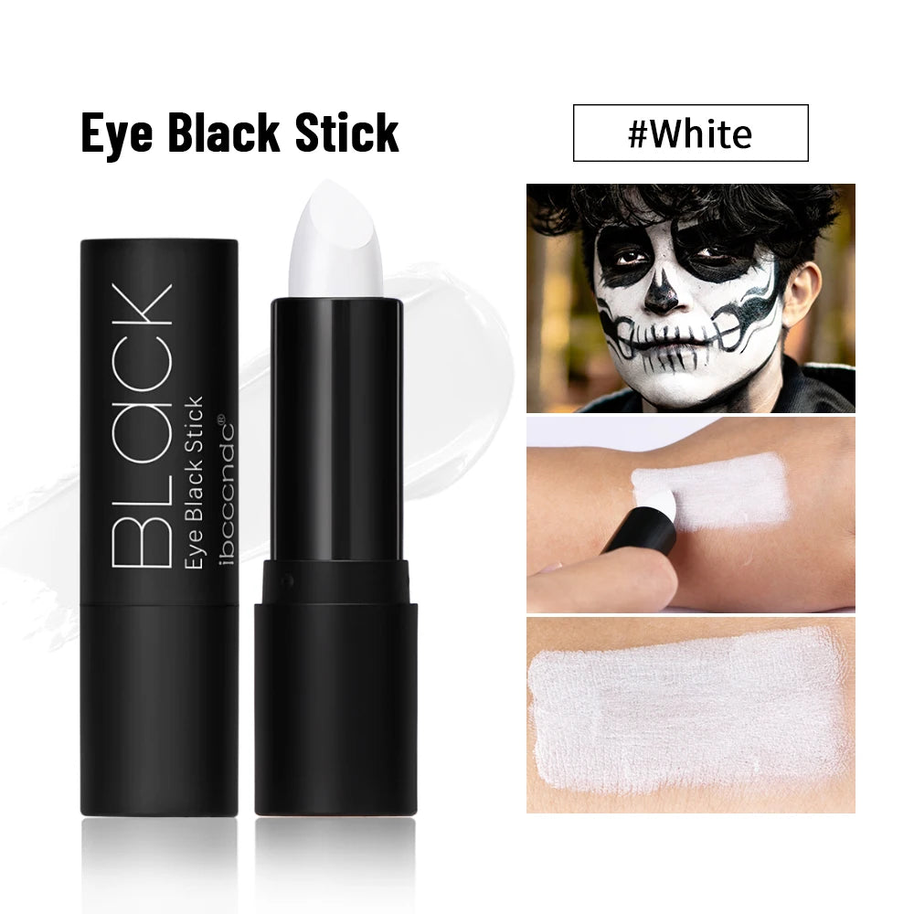 Black Cream-Blendable Face Body Paint Stick for Adults Children Eye Black Softball Football Baseball Sportsfor Halloween Makeup Peaceful Pleasures Health and Wellness