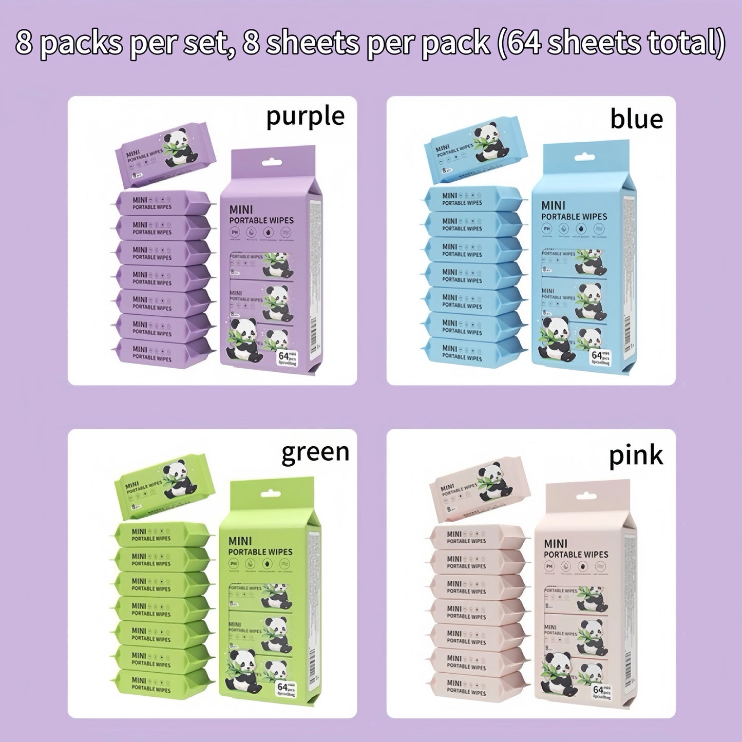 Alcohol-Free Wet Wipes – Multi-Purpose Face, Pet & Home Clean
