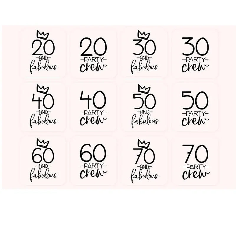 Fabulous Birthday Makeup Mirror Gift for Women – 20 to 70