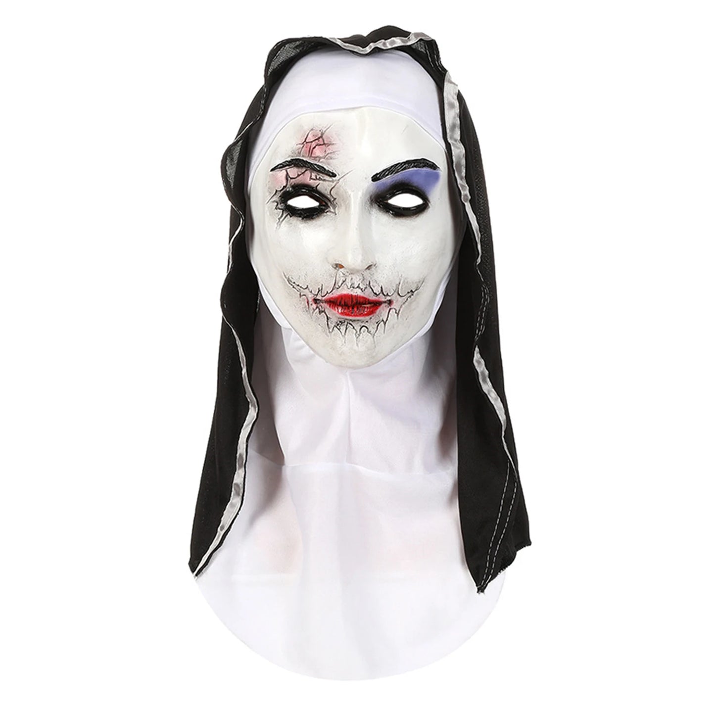 Halloween Latex Mask Screaming Zombie Full Head Mask Cosplay Scary Ghost Face Prop for Party Costume Conventions Peaceful Pleasures Health and Wellness Female