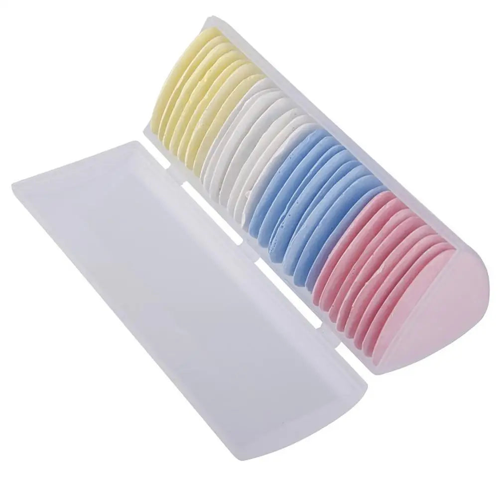 Tailor's Chalk Set 10/20/30pc – Erasable Fabric Marker for Sewing