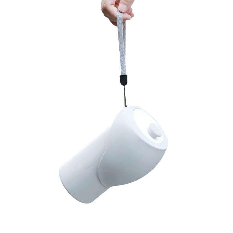 Collapsible Leak-Proof Dog Water Bottle | 550ml Portable Pet Travel Bottle Peaceful Pleasures Health and Wellness GRAY