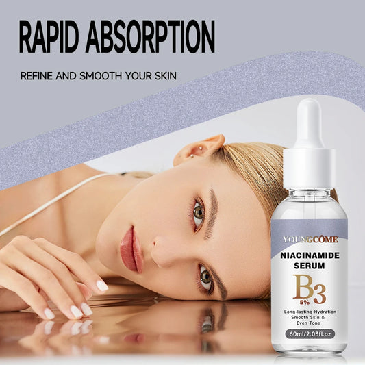 YOUNGCOME Niacinamide Serum Vitamin B3 - Skin Elasticity Anti Wrinkle Serum, Even Skin Tone Brightening Face Serum Peaceful Pleasures Health and Wellness