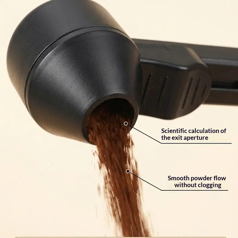 Sliding Leakproof Powder Scoop Funnel Spoon | Protein & Coffee