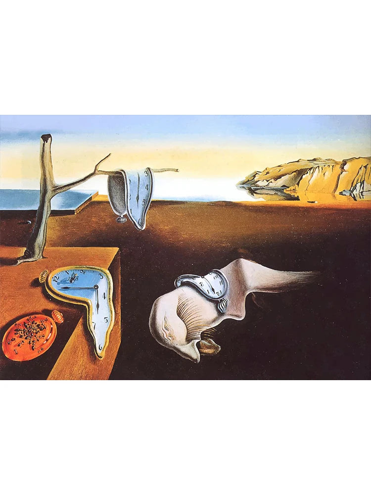 Salvador Dali Surrealism Masterpiece Posters Canvas Painting Abstract Aesthetic Wall Art For Corridor Office Room Home Decor Peaceful Pleasures Health and Wellness