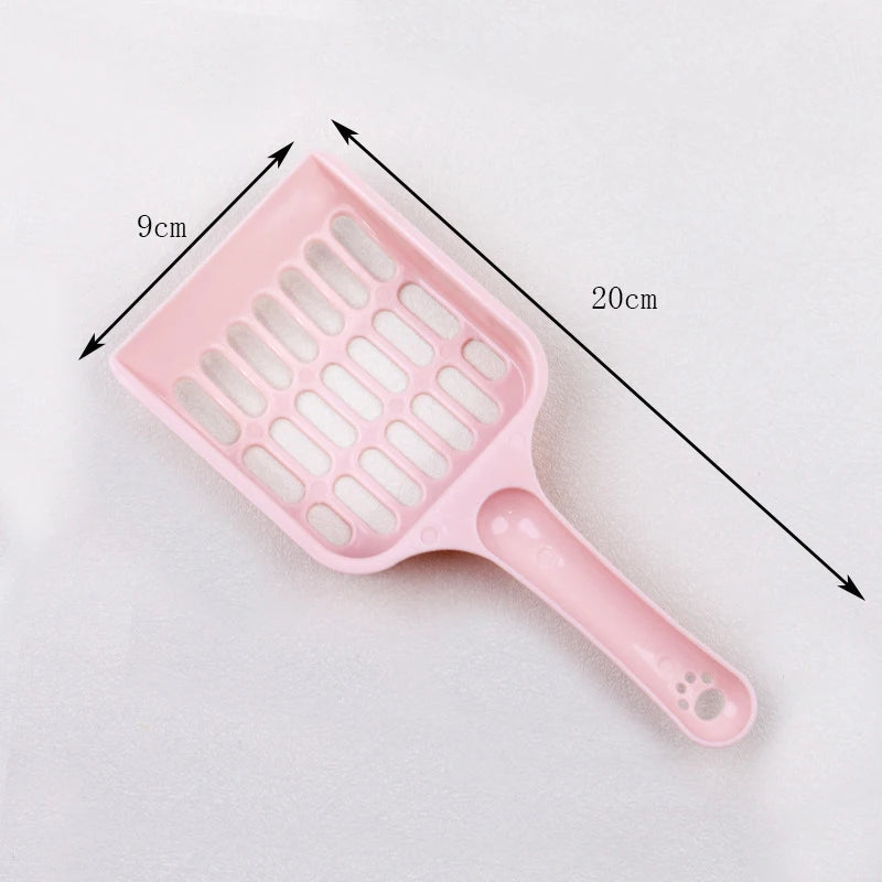 New fashionable simple grid cat litter shovel large-sized fine-hole shovel cat litter artifact cat hygiene cleaning tool Peaceful Pleasures Health and Wellness