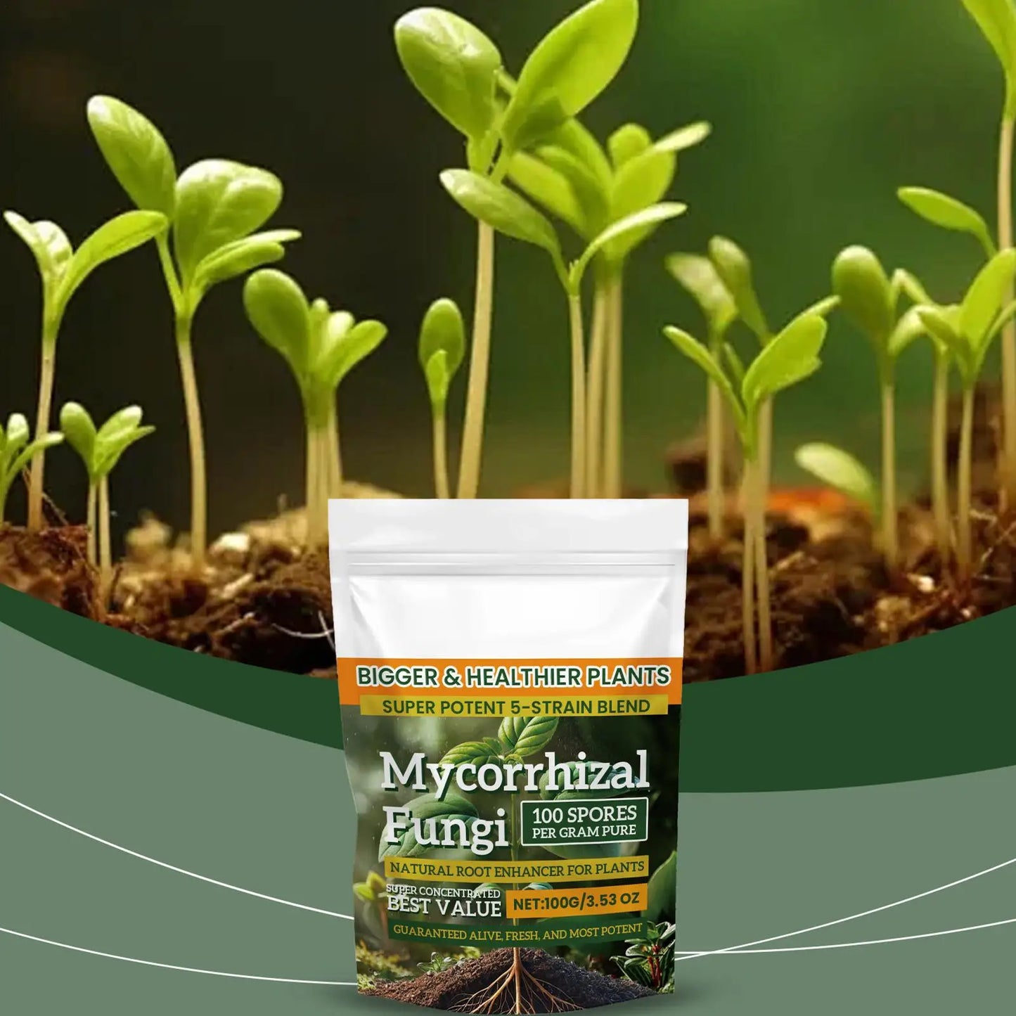 Plant Root Nutrient Powder | Biological Growth Enhancer Fertilizer