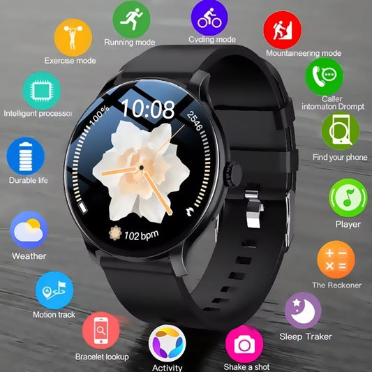 Ola Esporte 2026 Smartwatch | Bluetooth Calling, Heart Rate & Sleep Sport Smartwatch Peaceful Pleasures Health and Wellness