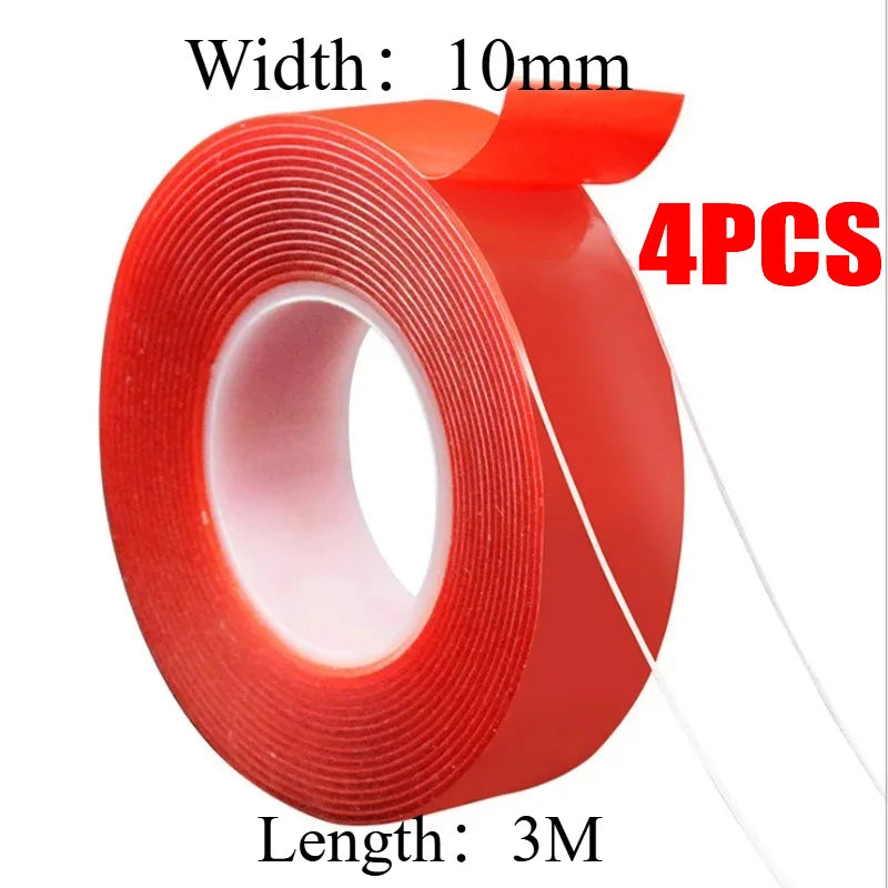 2-Pack Ultra Thin Double Sided Tape – Waterproof & Heat Resistant