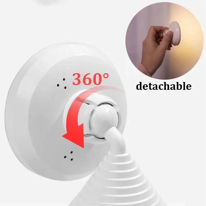 Motion Sensor LED Night Light USB Multi-Angle | RTONTR