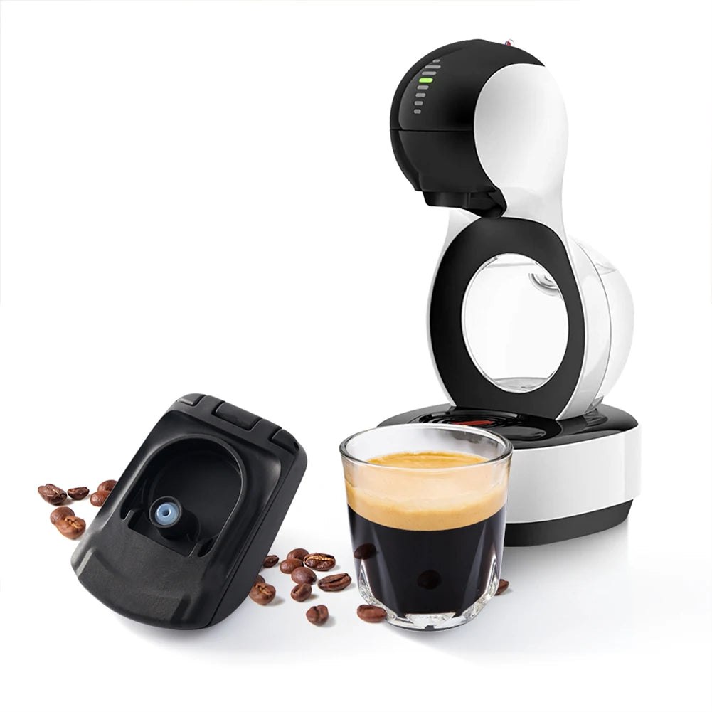 Coffee Capsule Plus Powder Holder Adapter DIY Taste Espresso Accessories for DOLCE GUSTO Edg LUMIO DG325 Coffee Machine Peaceful Pleasures Health and Wellness