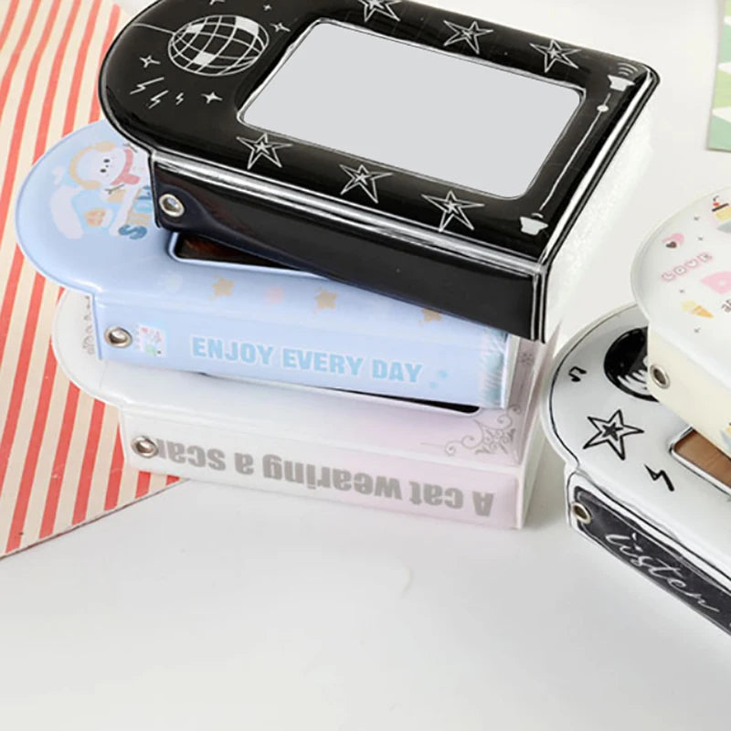 Cute 3-Inch Photocard Binder Album | 32 Pocket Card Holder
