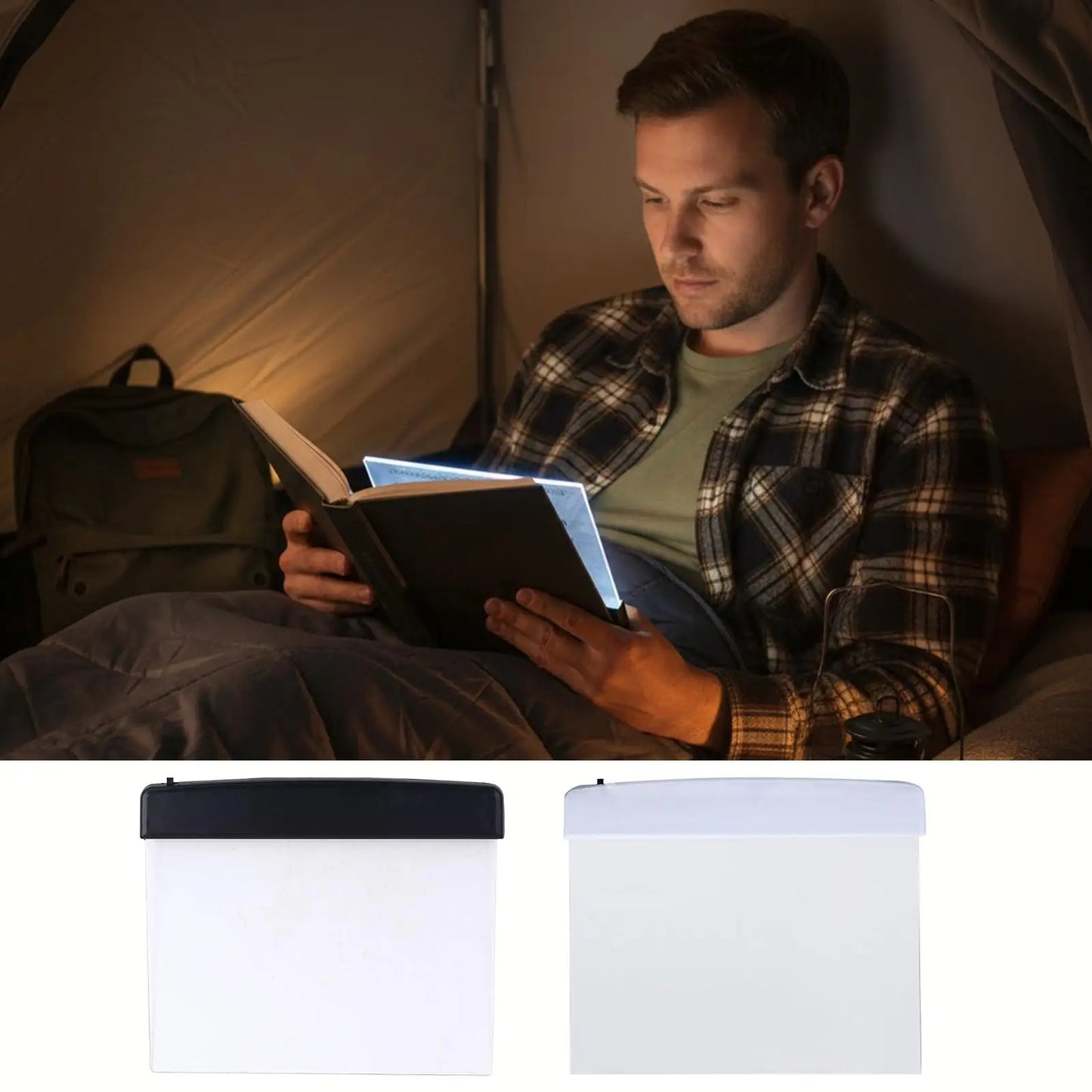 LED Flat Panel Book Light – Eye-Friendly Night Reading Lamp