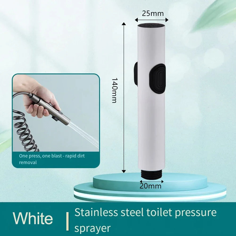 VIBRATITE Handheld Bidet Sprayer | Stainless Steel Toilet Sprayer
