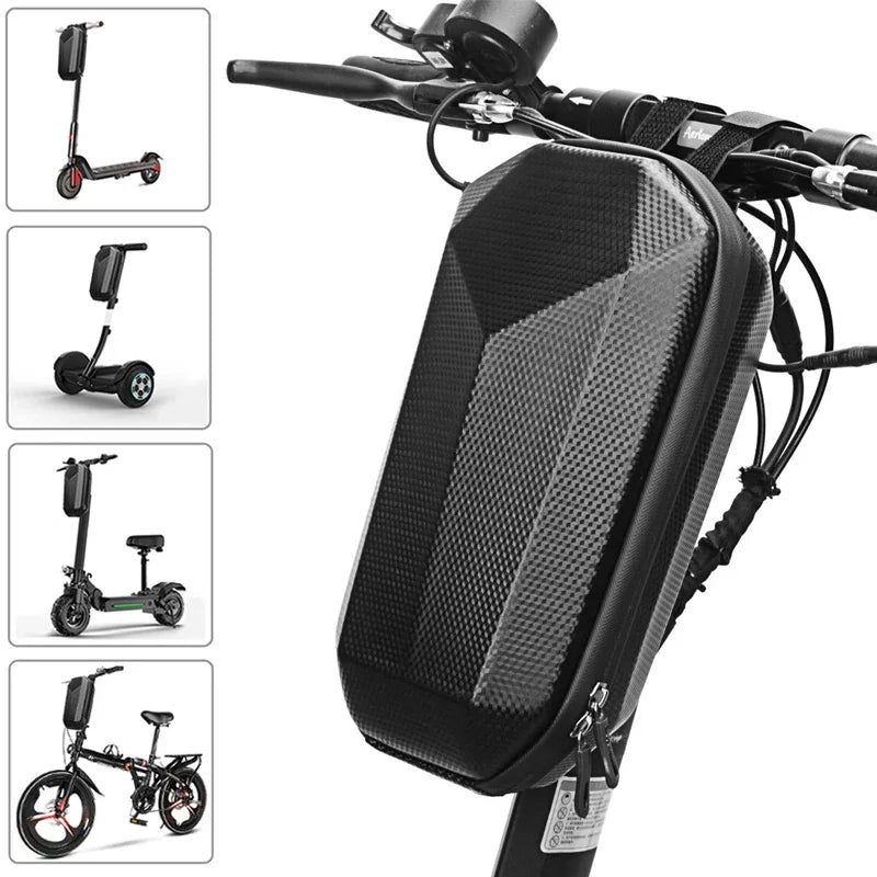 Waterproof Hard Shell Bicycle & Scooter Front Handlebar Bag Handlebar Storage Bag Peaceful Pleasures Health and Wellness