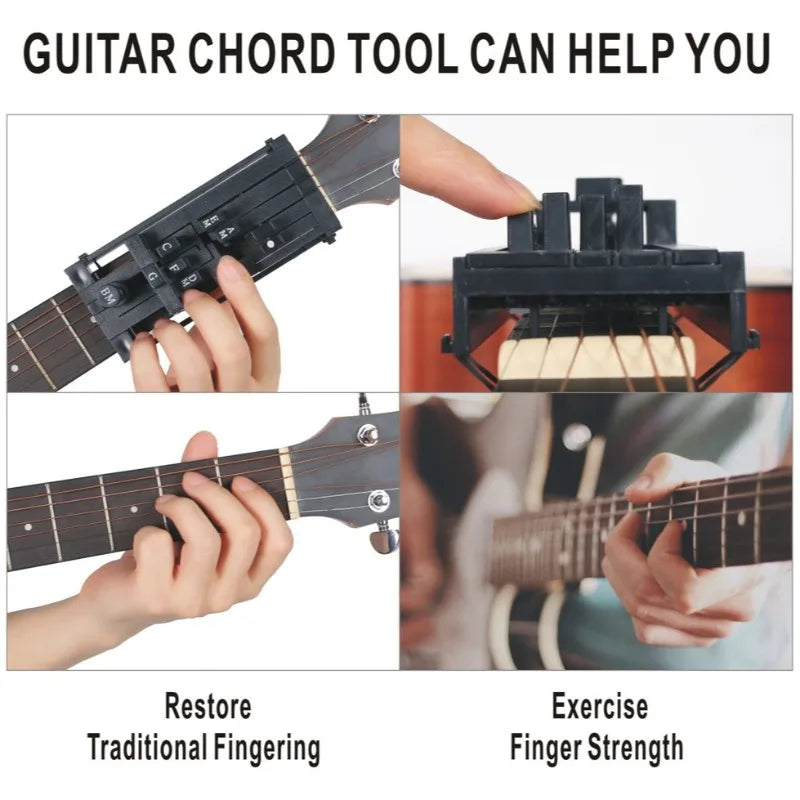 Painless Guitar Ukulele Beginner Trainer Quickly Play Automatic