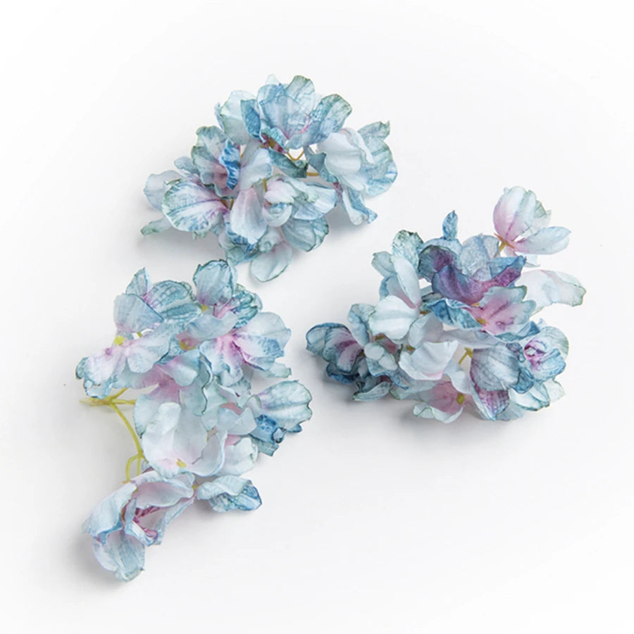 Silk Hydrangea Artificial Flowers for Wedding & Home Décor