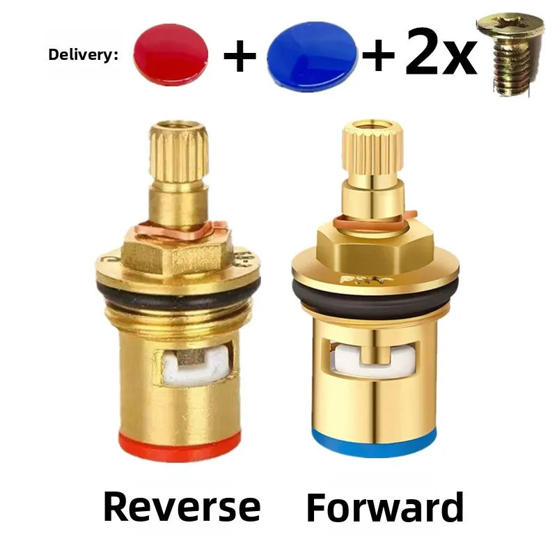 Universal Brass Faucet Cartridge Valve – Kitchen & Bathroom