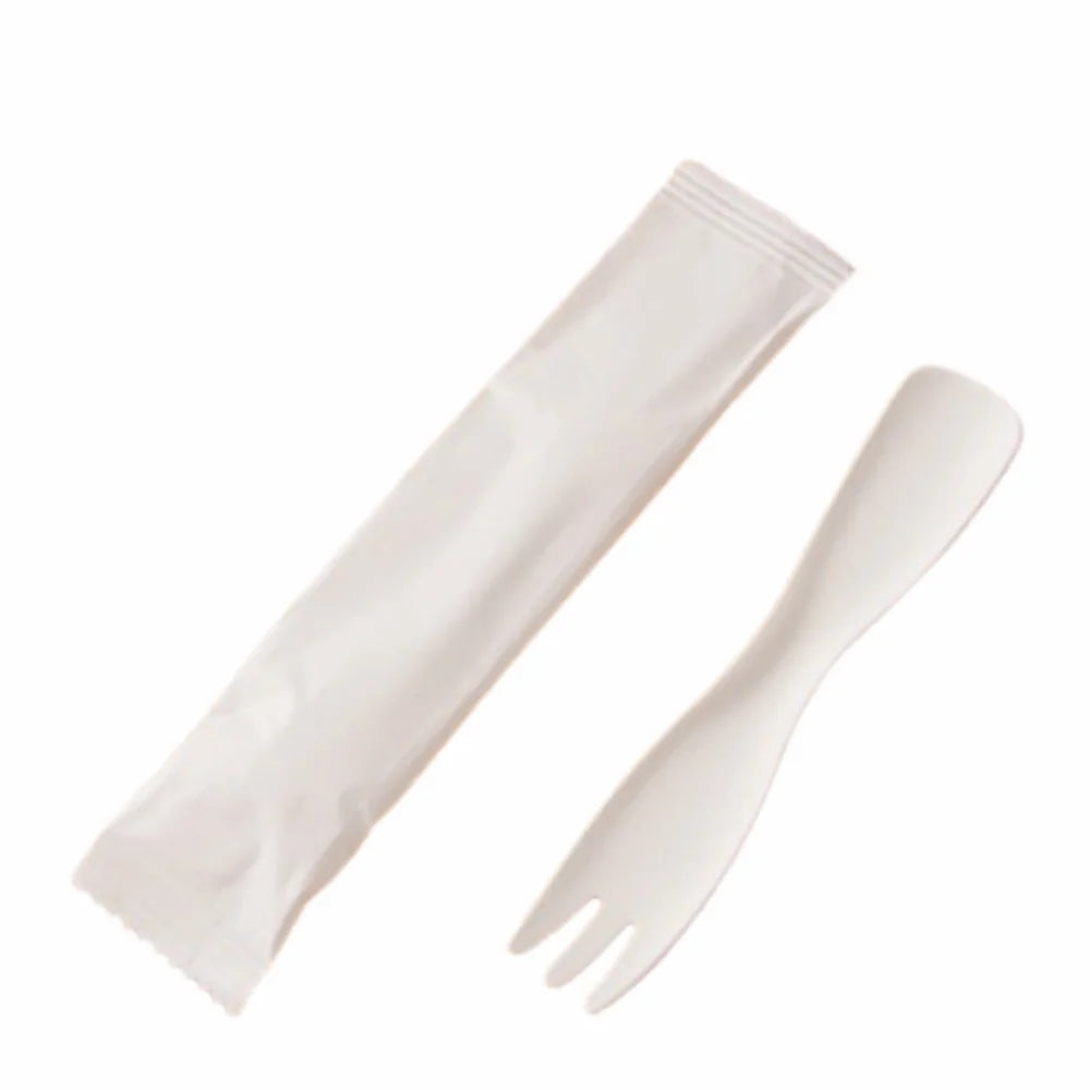 100-Pack Disposable Wooden Spoons & Forks | Eco-Friendly