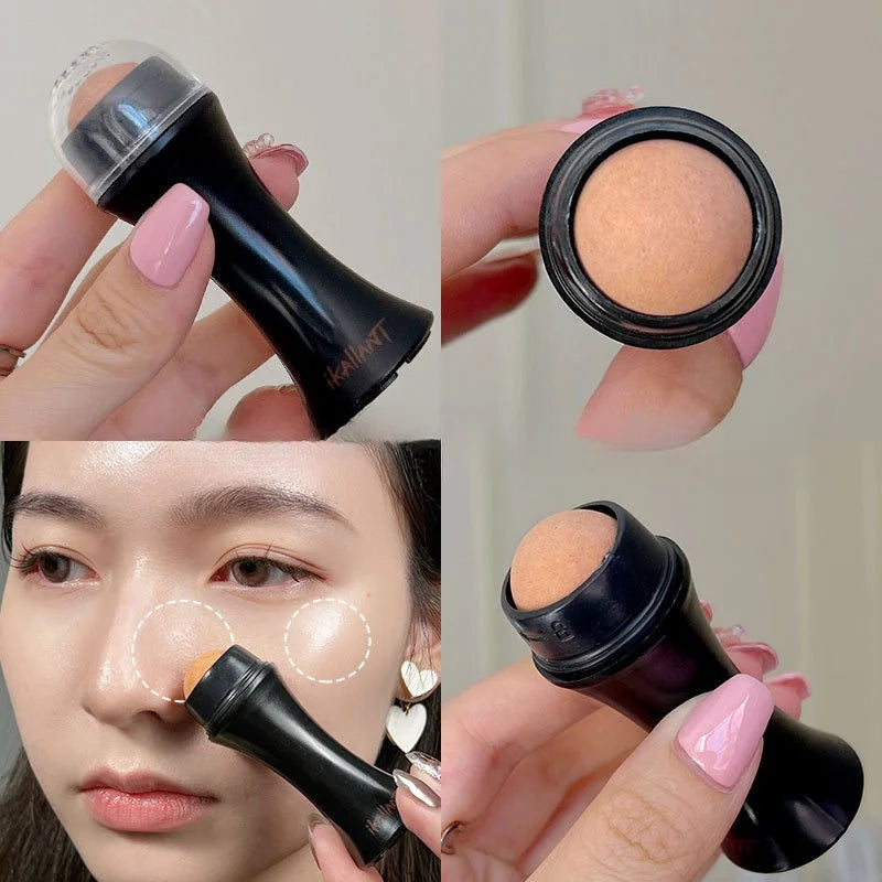 Volcanic Stone Face Oil Absorbing Roller | Pore Cleansing Tool