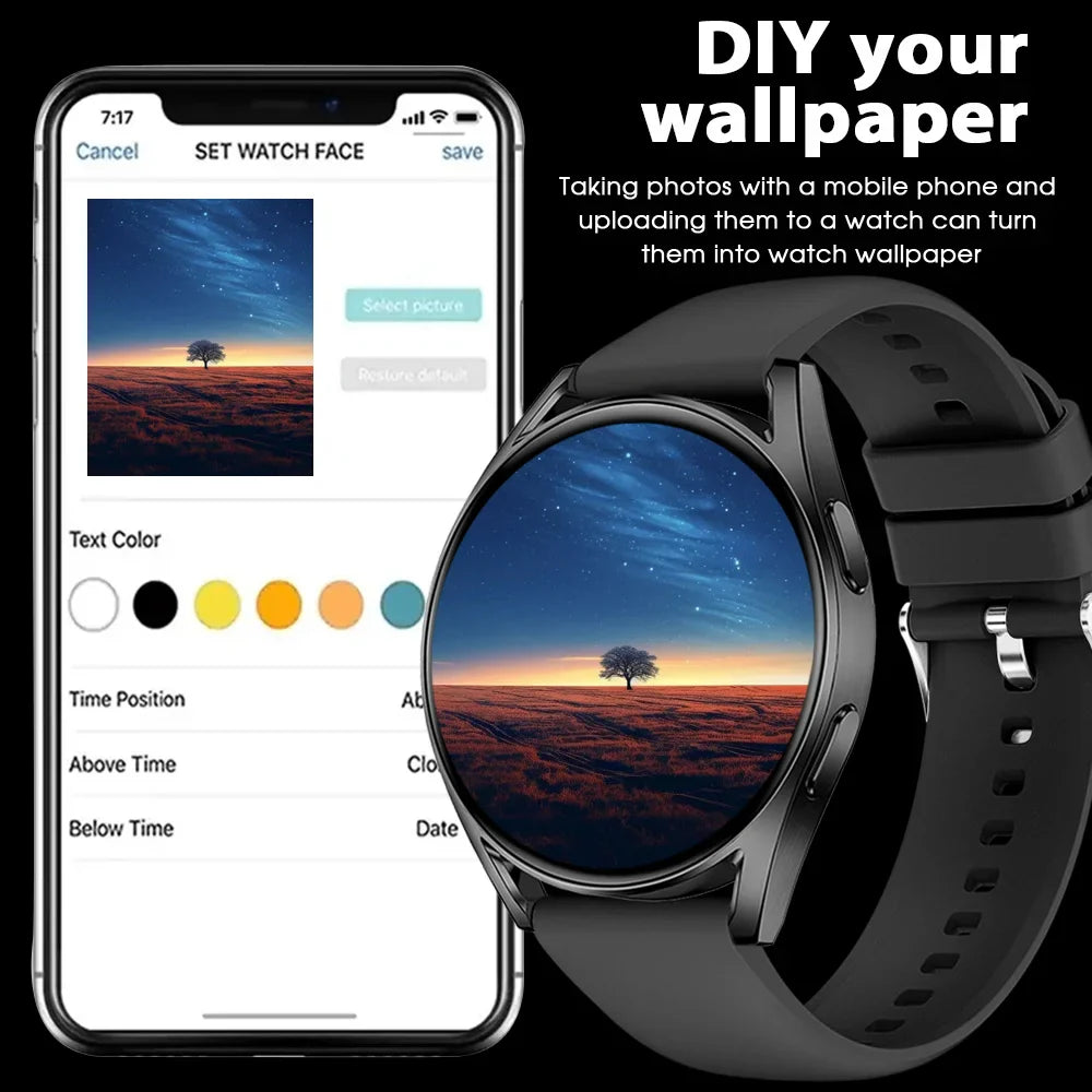 ERUN Smartwatch – Wireless Calls, Sleep & Sports Tracker