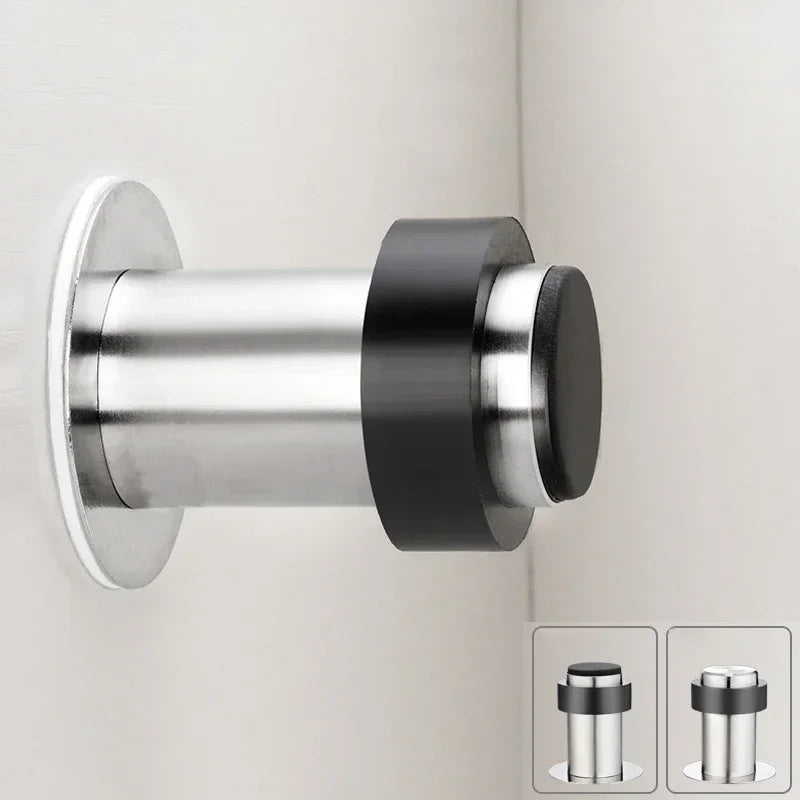 Heavy Duty Stainless Steel Floor Door Stopper – Anti-Slip
