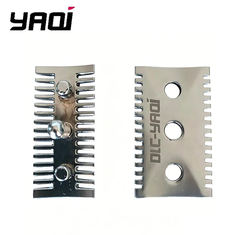 Yaqi Matte Chrome Safety Razor Head – Zinc Alloy Men's Shaving