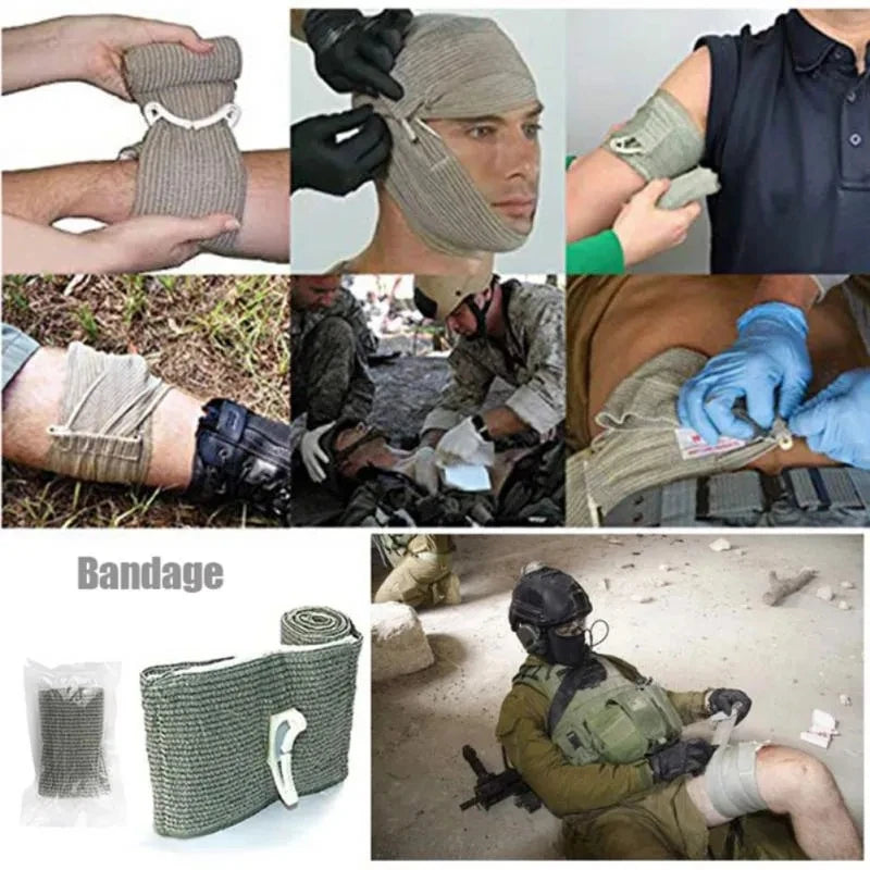 Molle First Aid EDC Bag First Aid tourniquet, scissor bandage, IFAK hunting First Aid Kit, life saving kit Peaceful Pleasures Health and Wellness