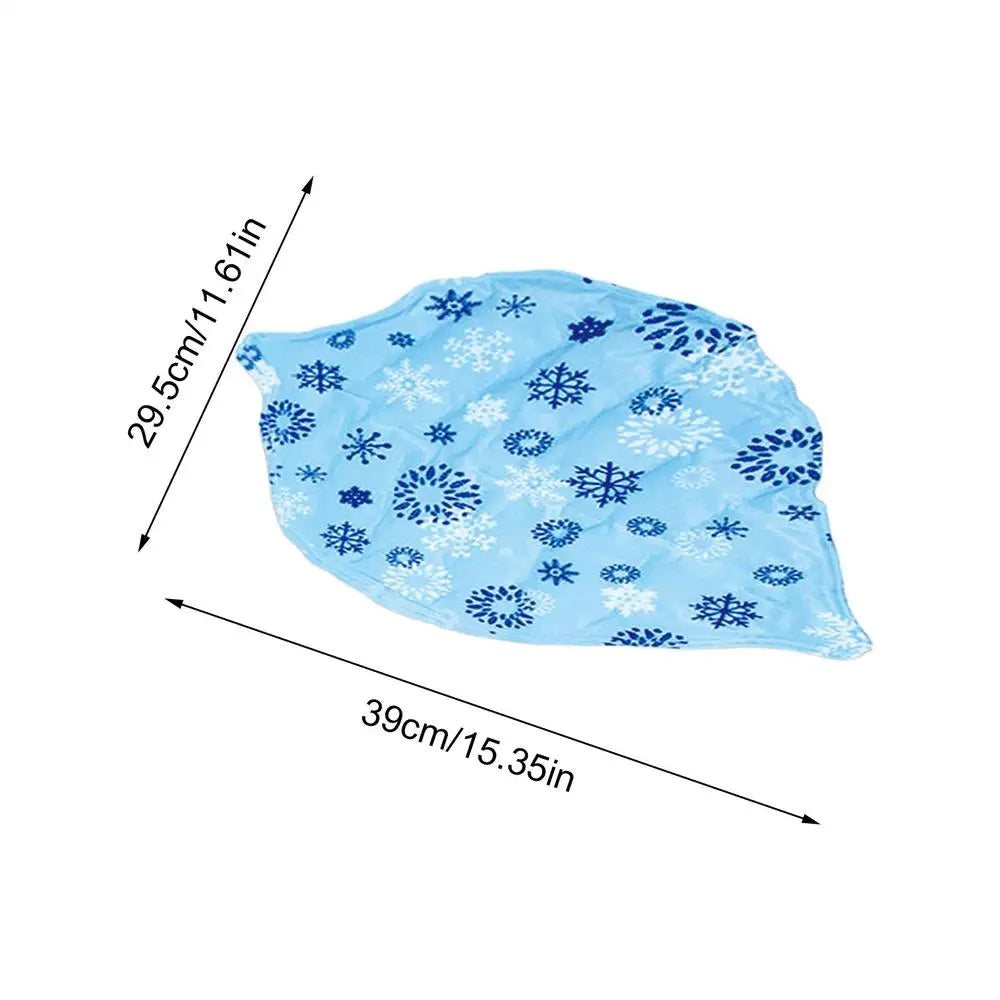 Pet Cooling Pad for Dogs & Cats, Summer Sleeping Mat Cool Mat for Floor Crate Kennel Patio Outdoor Travel Car Camping Peaceful Pleasures Health and Wellness Sky Blue