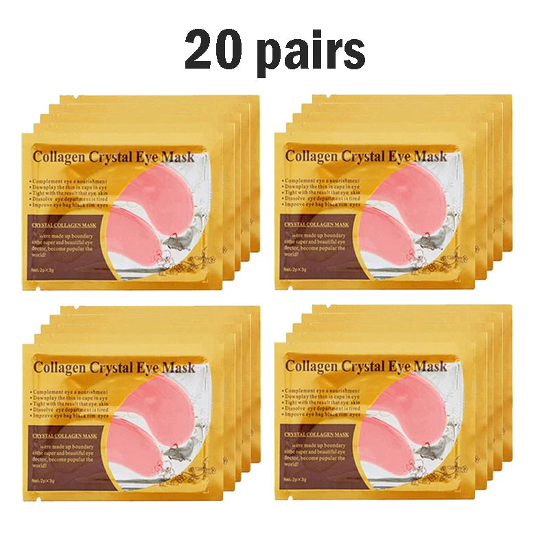 Gold Collagen Crystal Eye Patches – Firming & Moisturizing Mask