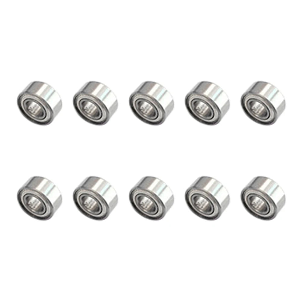 10pcs Roller Skate Bearings 3x10x4mm 623zz Roller Skate Wheel Bearings Carbon Steel Silent Ball Bearing Deep Groove for Scooter Peaceful Pleasures Health and Wellness