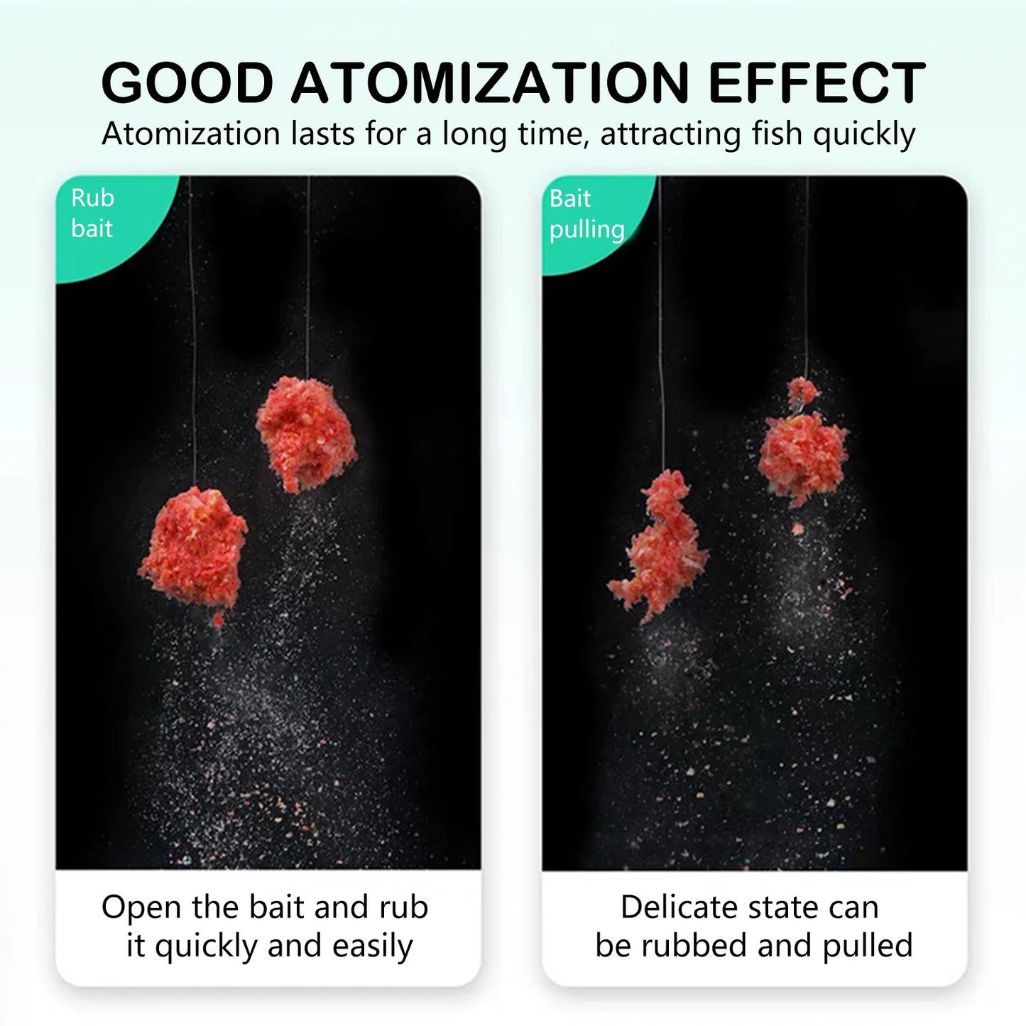 Fish Attractant Lure Bait Additive Long-lasting Formula Powerful Fish Attractant for Reservoirs Ponds and Lake Peaceful Pleasures Health and Wellness