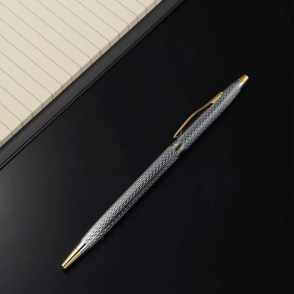 Ink Smooth Black Ink Gift School Office Supply Writing Tools Stationery Ballpoint Pen Metal Pen Sign Pen Gel Pen Peaceful Pleasures Health and Wellness