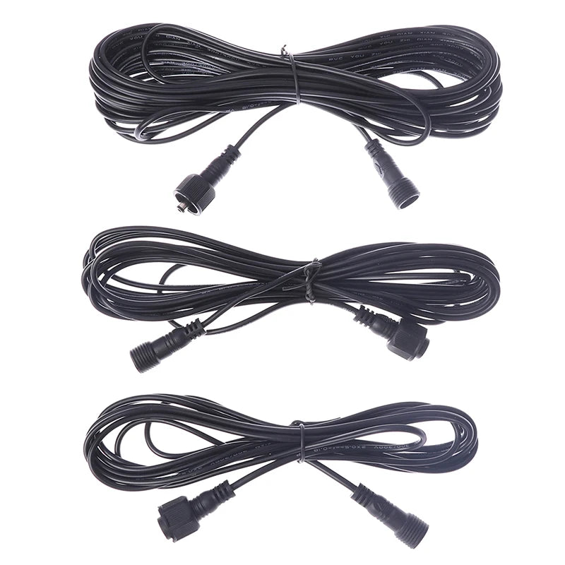 High Quality 3M 5M 10M Low Frequency Universal Wear Resistant Portable Solar Spotlights Waterproof Cord Extension Cable Peaceful Pleasures Health and Wellness