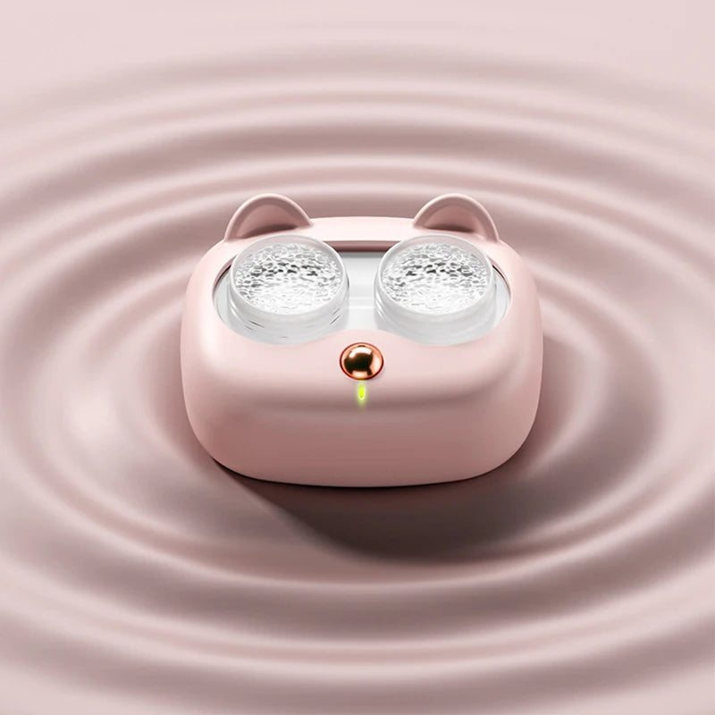 Ultrasonic Contact Lens Cleaner | Portable High-Frequency