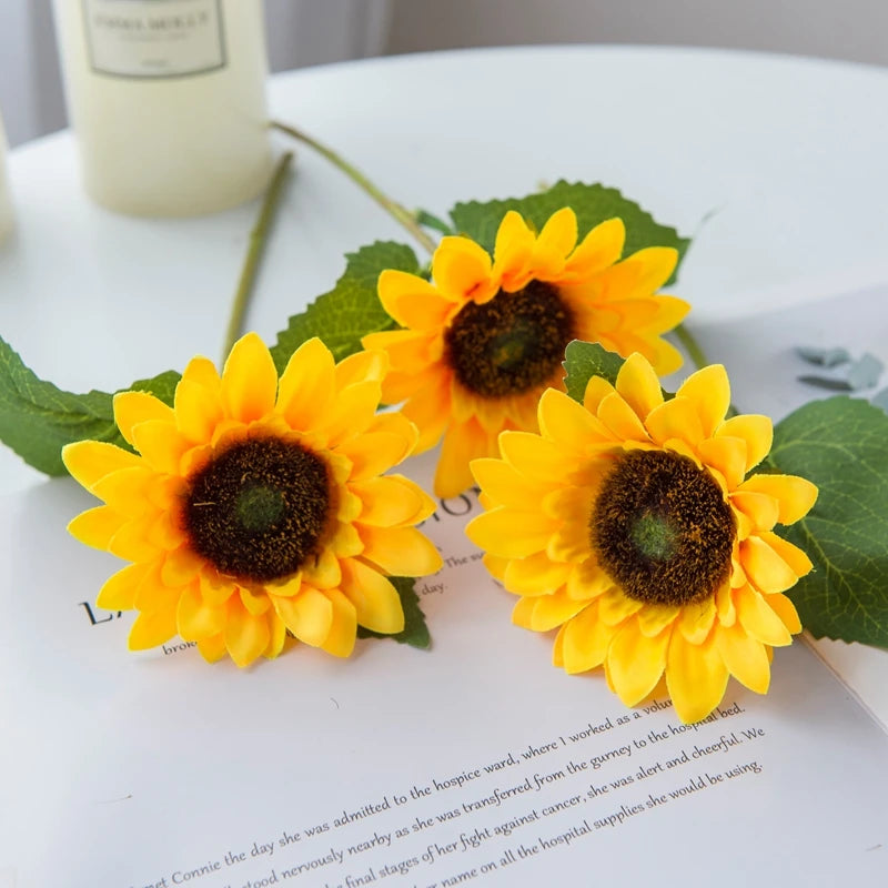 Artificial Silk Sunflower Gerbera | Wedding & Home Décor