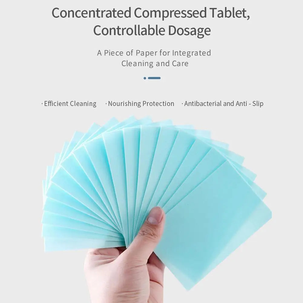 100-Pack Water-Soluble Floor Cleaner Tablets | Multi-Scent