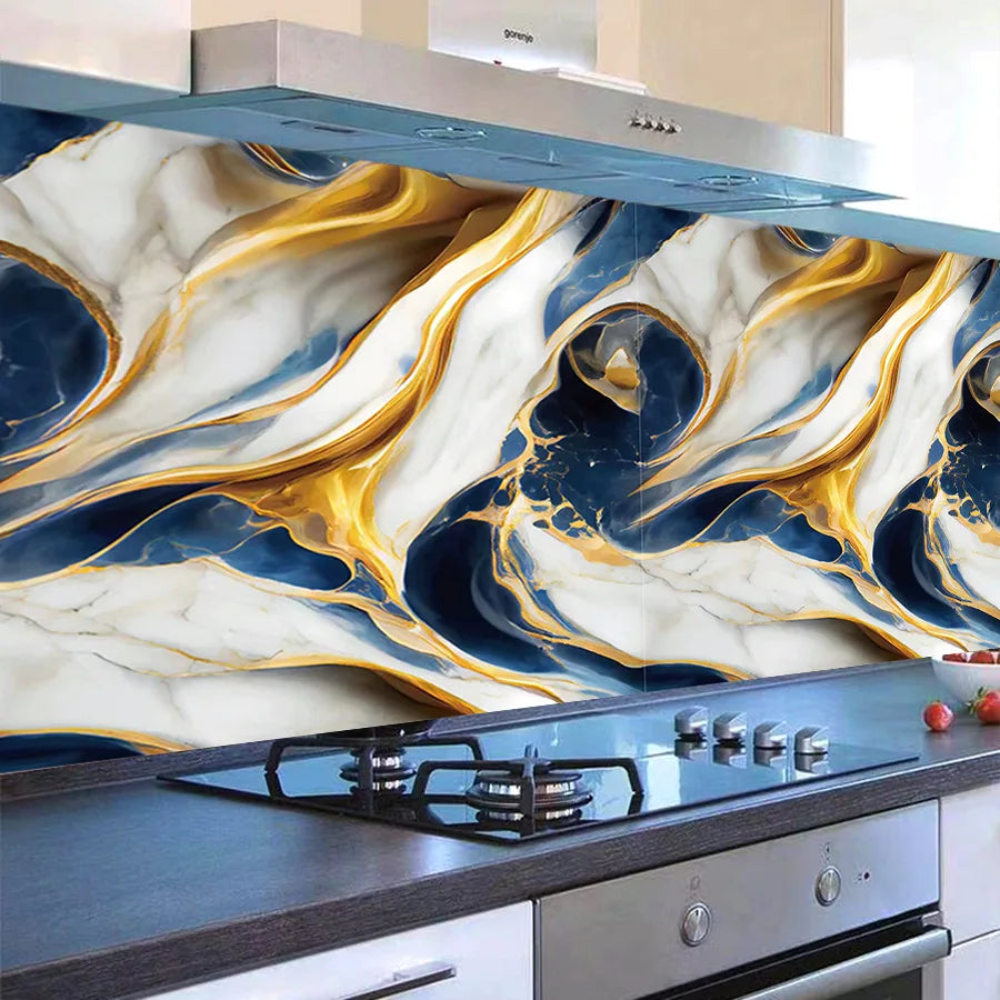 Patterned wallpaper gilt marble home decoration building materials background wall Gilt marble wallpaper Peaceful Pleasures Health and Wellness