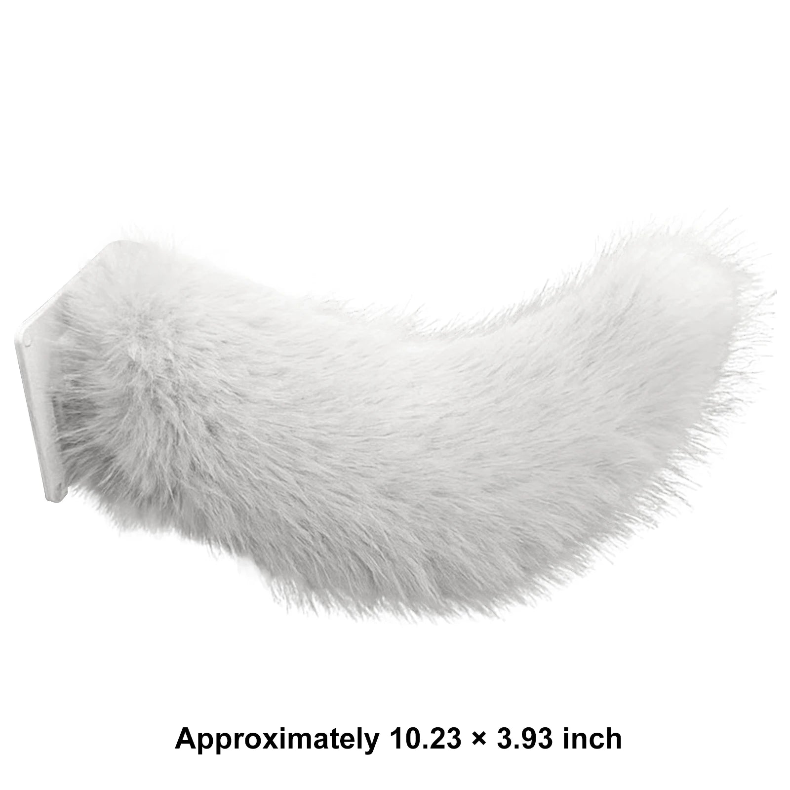 Electric Fluffy Tail For Car Decoration Sound/Remote Control Dynamic Plush Animal Tail With Buckle USB Rechargeable Accessory Peaceful Pleasures Health and Wellness