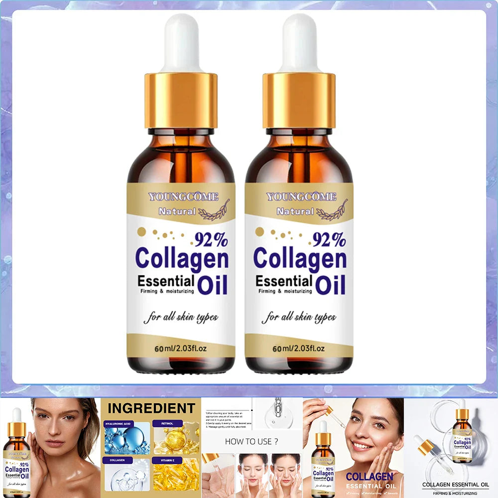 YOUNGCOME Collagen Peptide Face Serum – Brightening Anti-Aging